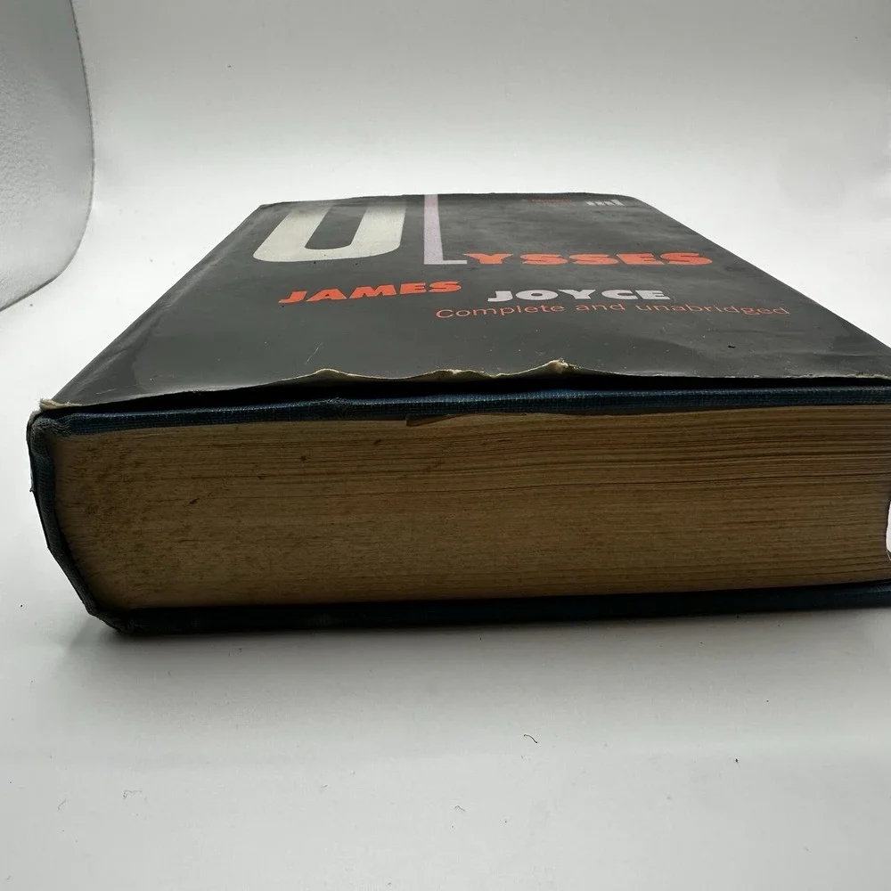 Ulysses James Joyce Vintage Modern Library  HCDJ 1961